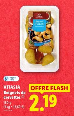 VITASIA Beignets de crevettes