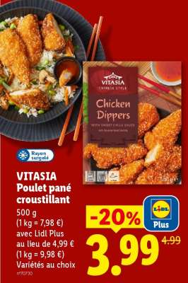 VITASIA Poulet pané croustillant