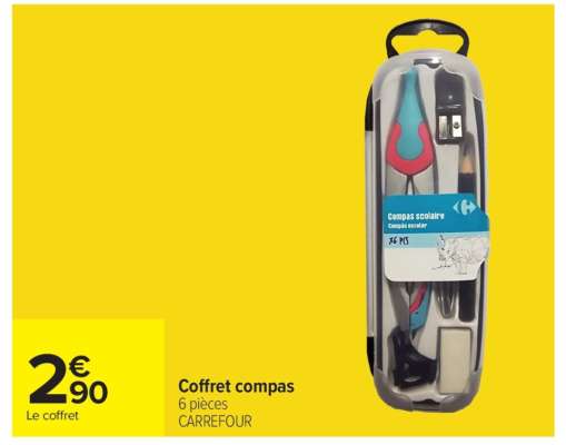Coffret compas