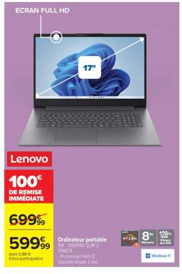 Ordinateur portable Lenovo