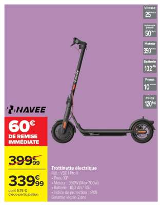 Trottinette électrique