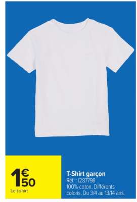 T-shirt garçon