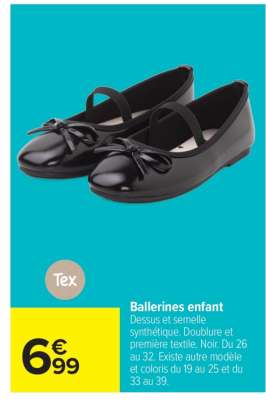 BALLERINES ENFANT