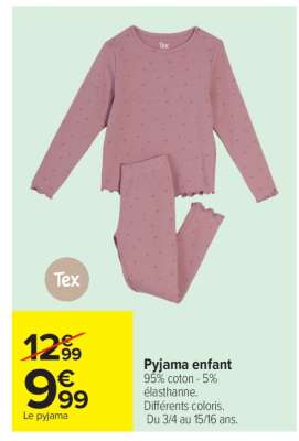 Pyjama enfant
