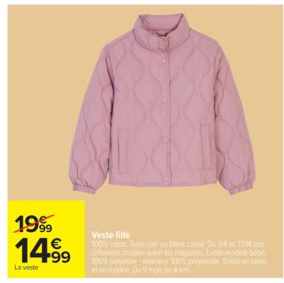 Veste fille