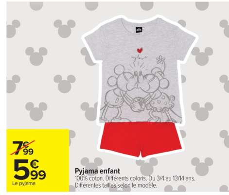 Pyjama enfant