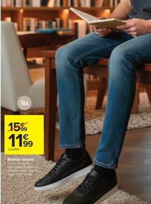 BASKETS HOMME