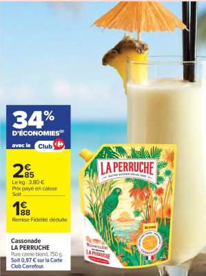 Cassonade LA PERRUCHE