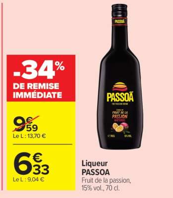 LIQUEUR “PASSOA”