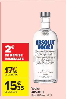 Vodka Absolut
