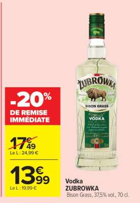 VODKA ZUBROWKA