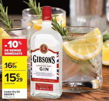 London Dry Gin "Gibson's"
