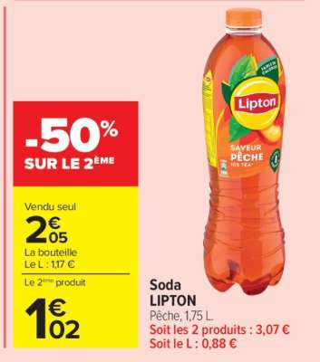 SODA “LIPTON”