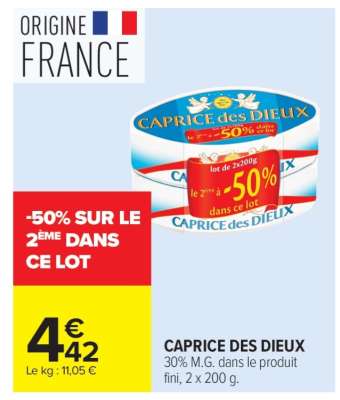 CAPRICE DES DIEUX