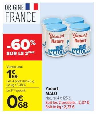 Yaourt MALO