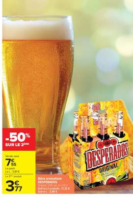 Bière Aromatisée Desperados*