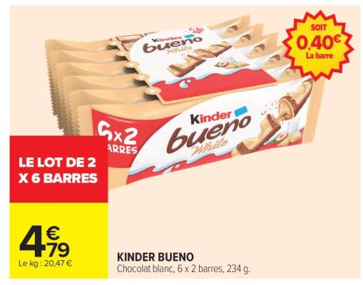 KINDER BUENO