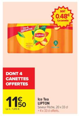 ICE TEA LIPTON