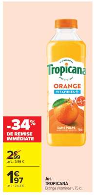 JUS TROPICANA