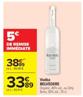 Vodka Belvedere