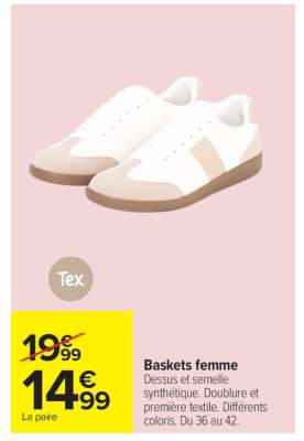 Baskets Femme