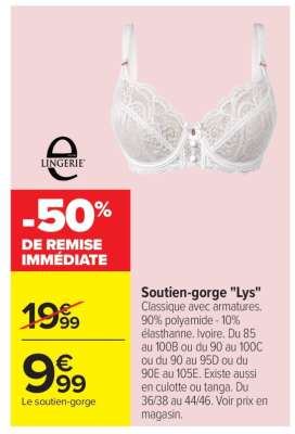 Soutien-gorge "Lys"
