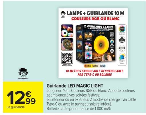 Guirlande LED MAGIC LIGHT