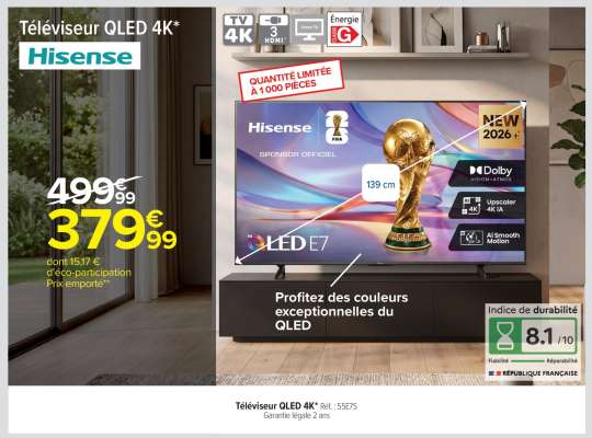 Téléviseur QLED 4K