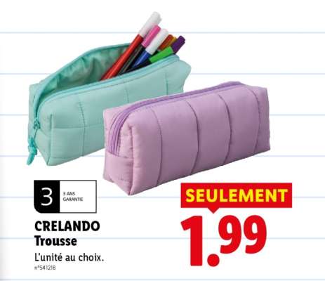 CRELANDO Trousse