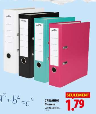 CRELANDO Classeur