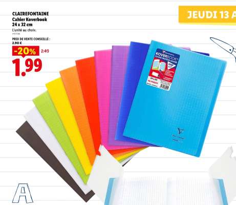 CLAIREFONTAINE Cahier Koverbook