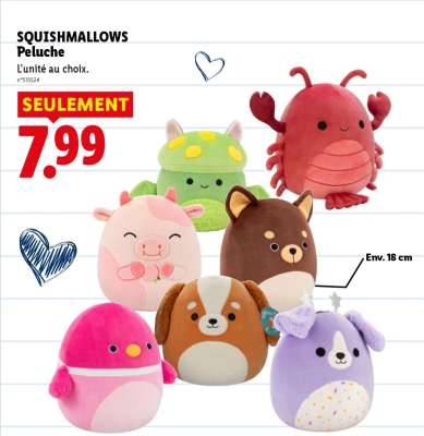 Squishmallows Peluche