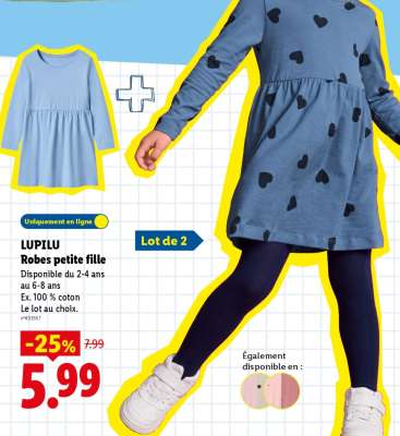 LUPILU Robes petite fille