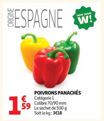 Poivrons Panachés