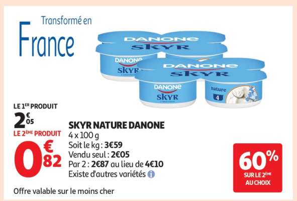 Skyr Nature Danone