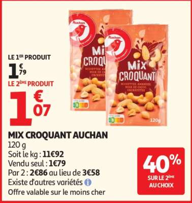 Mix Croquant Auchan