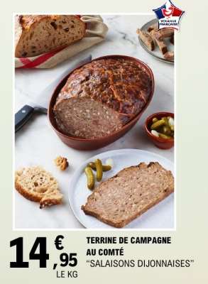 TERRINE DE CAMPAGNE AU COMTÉ