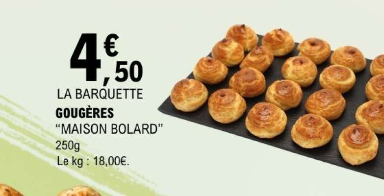 Gougères "Maison Bolard"