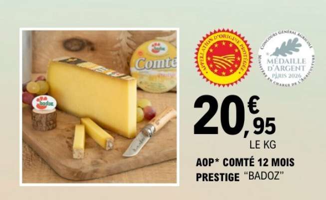 AOP* COMTÉ 12 MOIS PRESTIGE "BADOZ"