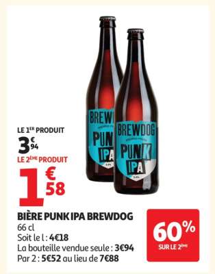 Bière Punk IPA BREWDOG