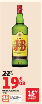 Whisky J&B Rare*