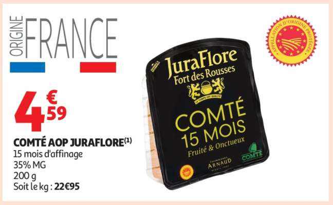 COMTÉ AOP JURAFLOR