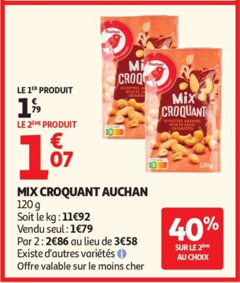 Mix Croquant Auchan