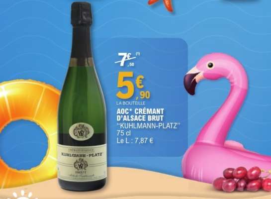AOC* CRÉMANT D'ALSACE BRUT "KUHLMANN-PLATZ"