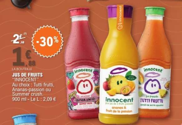 Jus de Fruits 'Innocent'