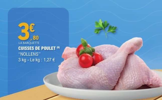 Cuisses de poulet "Nollens"