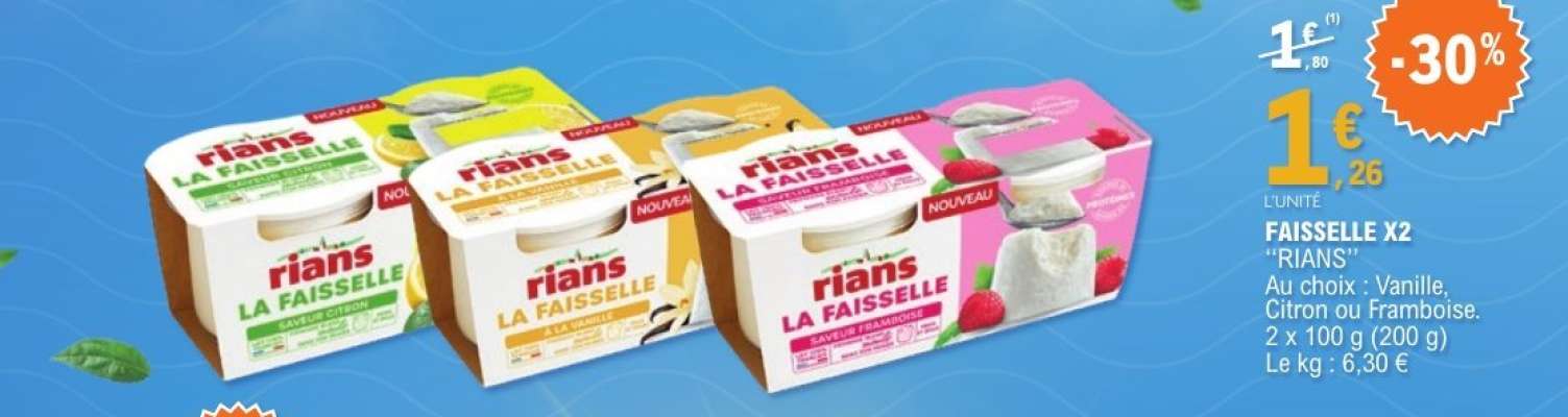 FAISSELLE X2 'RIANS'