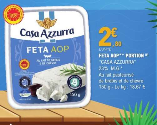 FETA AOP** PORTION