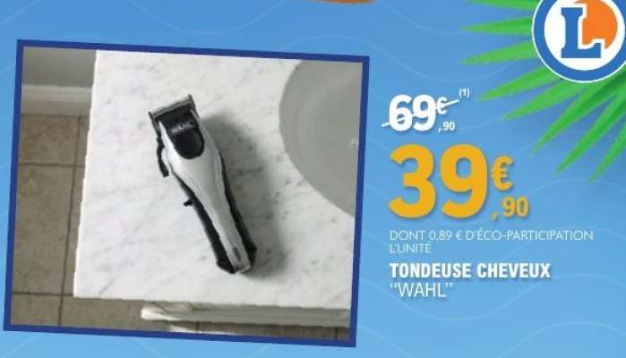 TONDEUSE CHEVEUX “WAHL”