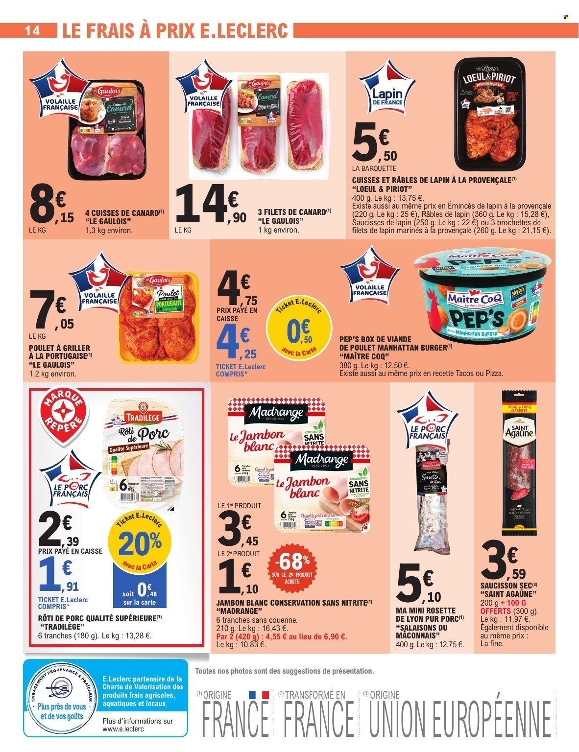 Catalogue E.Leclerc - 28/07/2026 - 08/08/2026. Page 14